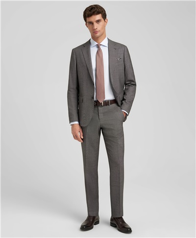 фото костюмных брюк HENDERSON, цвет серый, TR1-0219-N GREY