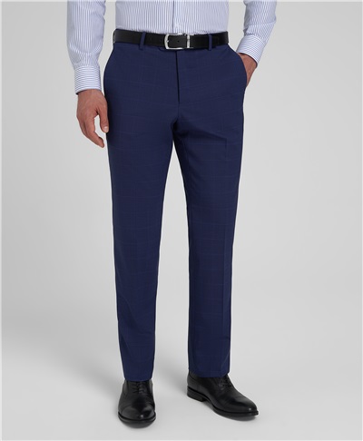 фото костюмных брюк HENDERSON, цвет синий, TR1-0223-N NAVY