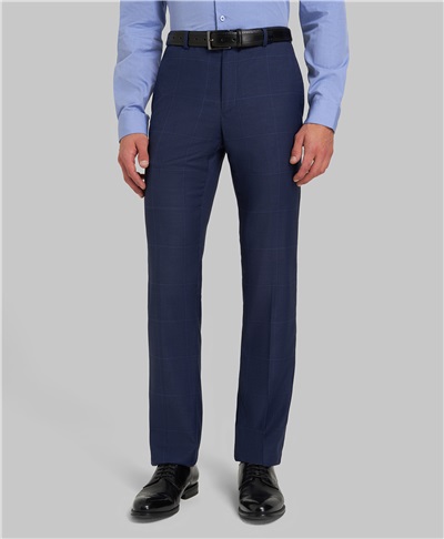 фото костюмных брюк HENDERSON, цвет синий, TR1-0226-N NAVY