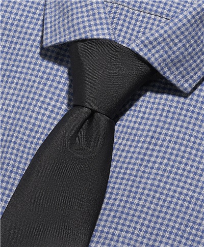 фото галстука HENDERSON, цвет черный, TS-0403 BLACK