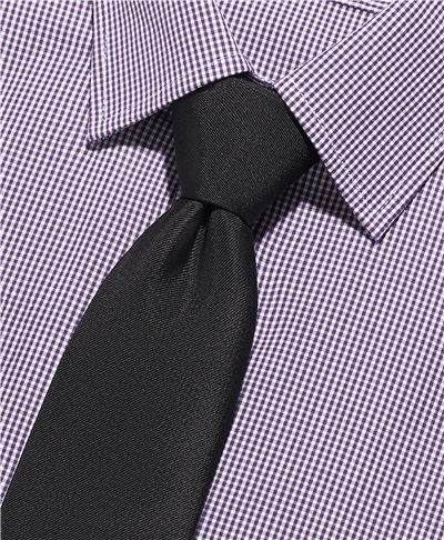 фото галстука HENDERSON, цвет черный, TS-0405-1 BLACK