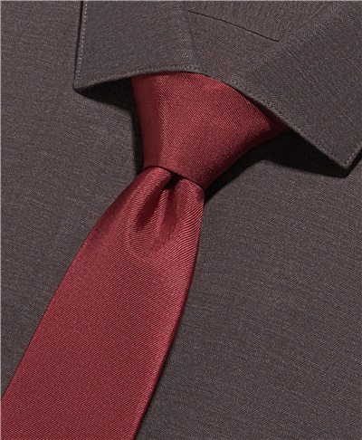 фото галстука HENDERSON, цвет бордовый, TS-0405-1 BORDO