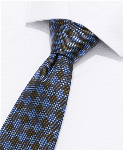 фото галстука HENDERSON, цвет коричневый, TS-1679 BROWN