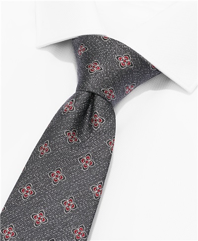 фото галстука HENDERSON, цвет коричневый, TS-1714 BROWN