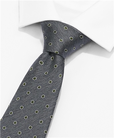 фото галстука HENDERSON, цвет зеленый, TS-1717 GREEN
