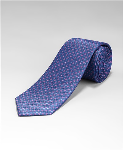 фото галстука HENDERSON, цвет синий, TS-1725 NAVY