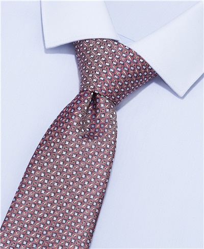 фото галстука HENDERSON, цвет красный, TS-1726 RED