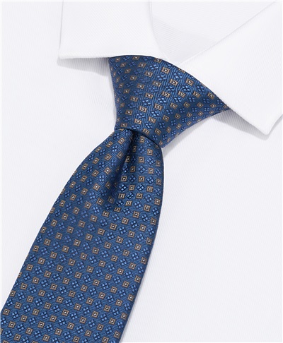 фото галстука HENDERSON, цвет синий, TS-1732 NAVY