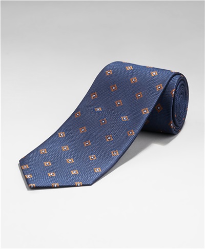 фото галстука HENDERSON, цвет синий, TS-1777 NAVY