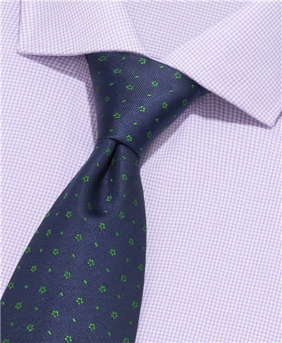 фото галстука HENDERSON, цвет синий, TS-1797 NAVY