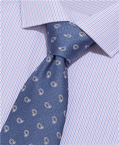 фото галстука HENDERSON, цвет голубой, TS-1805 BLUE