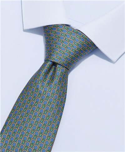 фото галстука HENDERSON, цвет зеленый, TS-1811 GREEN
