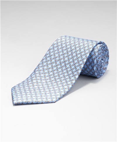 фото галстука HENDERSON, цвет голубой, TS-1815 BLUE
