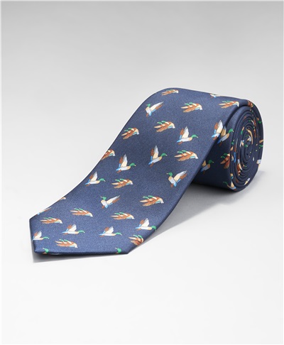 фото галстука HENDERSON, цвет синий, TS-1820 NAVY