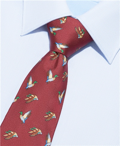 фото галстука HENDERSON, цвет бордовый, TS-1821 BORDO