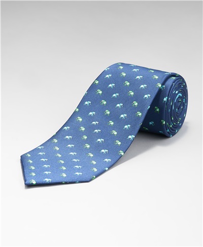 фото галстука HENDERSON, цвет синий, TS-1823 NAVY