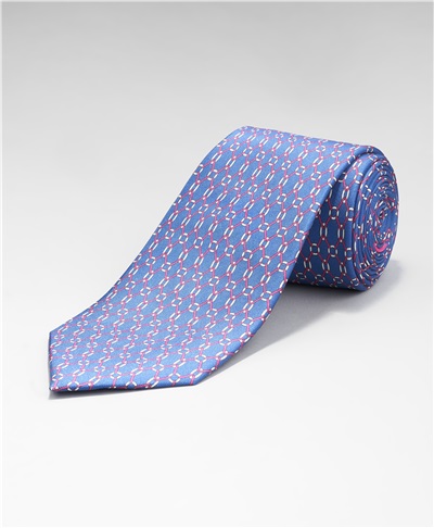 фото галстука HENDERSON, цвет голубой, TS-1829 BLUE