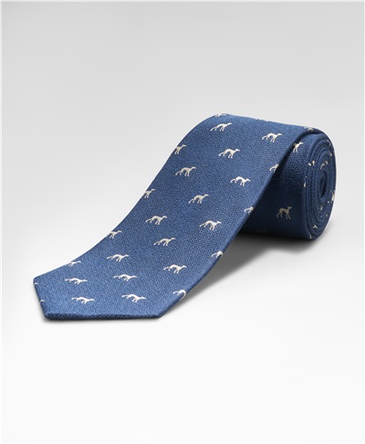 фото галстука HENDERSON, цвет синий, TS-1840 NAVY