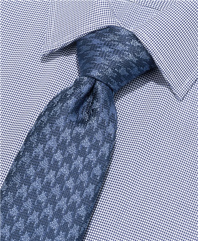 фото галстука HENDERSON, цвет темно-голубой, TS-1842 DBLUE