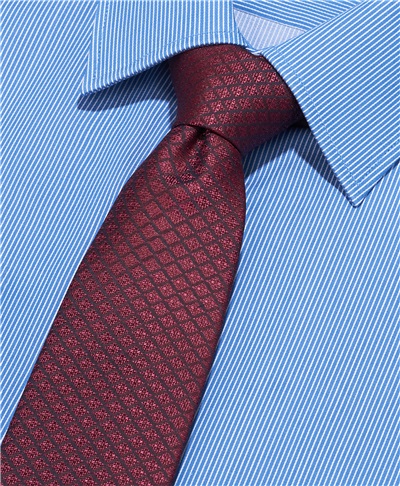 фото галстука HENDERSON, цвет бордовый, TS-1848 BORDO