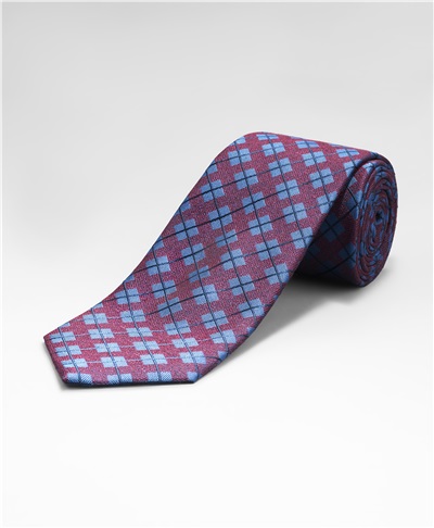 фото галстука HENDERSON, цвет бордовый, TS-1850 BORDO
