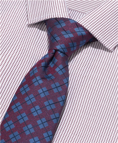 фото галстука HENDERSON, цвет бордовый, TS-1850 BORDO