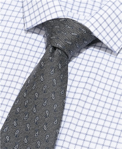 фото галстука HENDERSON, цвет серый, TS-1853 GREY