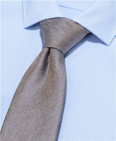 фото галстука HENDERSON, цвет бежевый, TS-1861 BEIGE