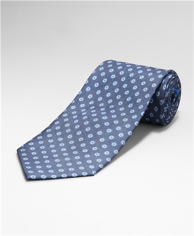 фото галстука HENDERSON, цвет синий, TS-1875 NAVY
