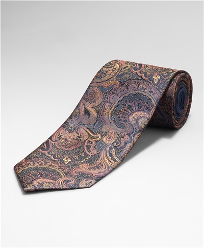фото галстука HENDERSON, цвет оранжевый, TS-1888 ORANGE
