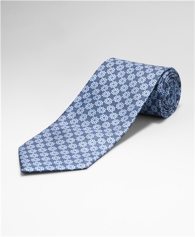 фото галстука HENDERSON, цвет синий, TS-1899 NAVY