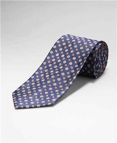 фото галстука HENDERSON, цвет синий, TS-1905 NAVY