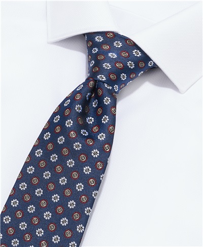 фото галстука HENDERSON, цвет синий, TS-1905 NAVY