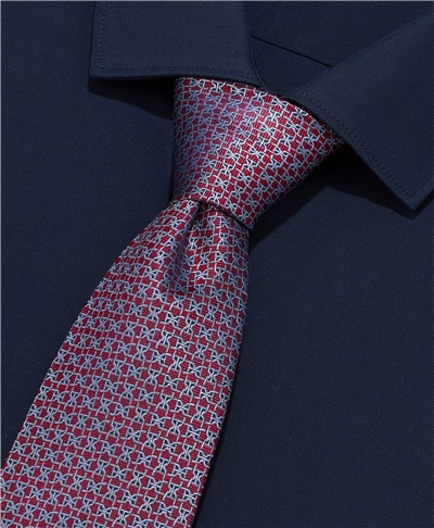 фото галстука HENDERSON, цвет бордовый, TS-1910 BORDO