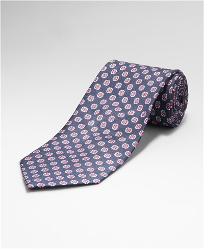 фото галстука HENDERSON, цвет синий, TS-1912 NAVY