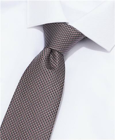 фото галстука HENDERSON, цвет светло-коричневый, TS-1928 LBROWN