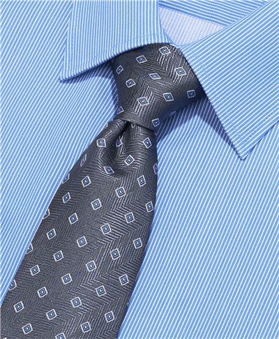 фото галстука HENDERSON, цвет серый, TS-1932 GREY