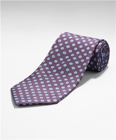 фото галстука HENDERSON, цвет фиолетовый, TS-1944 PURPLE