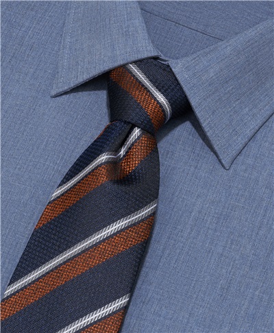 фото галстука HENDERSON, цвет синий, TS-1956 NAVY