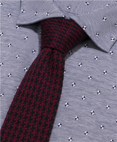 фото галстука HENDERSON, цвет бордовый, TS-1960 BORDO
