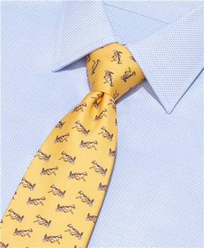 фото галстука HENDERSON, цвет желтый, TS-1965 YELLOW