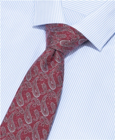 фото галстука HENDERSON, цвет бордовый, TS-1968 BORDO