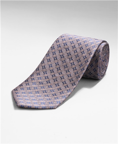 фото галстука HENDERSON, цвет коричневый, TS-1975 BROWN