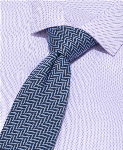 фото галстука HENDERSON, цвет синий, TS-1988 NAVY