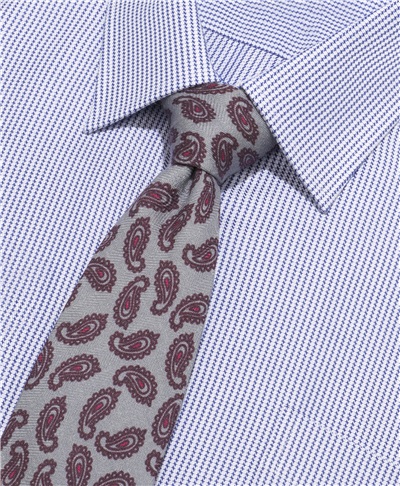 фото галстука HENDERSON, цвет фиолетовый, TS-1998 PURPLE