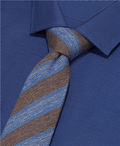 фото галстука HENDERSON, цвет голубой, TS-2004 BLUE