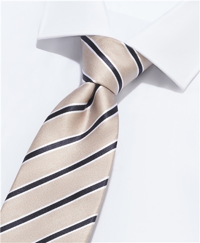 фото галстука HENDERSON, цвет бежевый, TS-2014 BEIGE