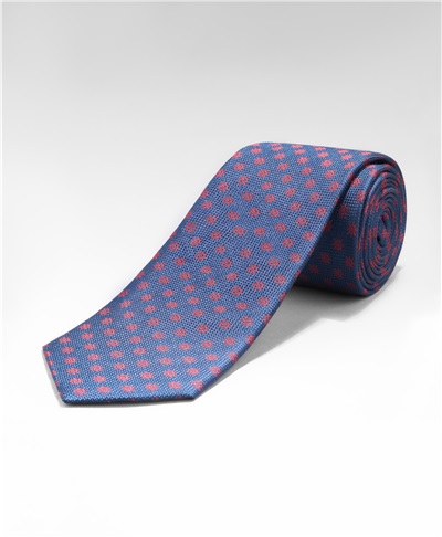 фото галстука HENDERSON, цвет синий, TS-2028 NAVY