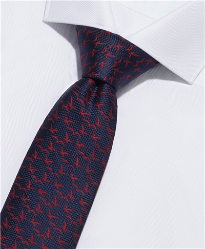 фото галстука HENDERSON, цвет синий, TS-2030 NAVY