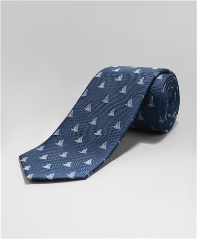 фото галстука HENDERSON, цвет синий, TS-2032 NAVY